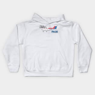 Piper PA-38 Tomahawk Kids Hoodie